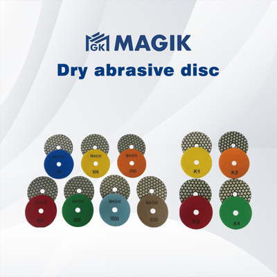 Dry-abrasive-disc